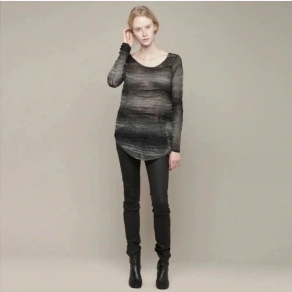 Helmut Lang hi/lo sweater